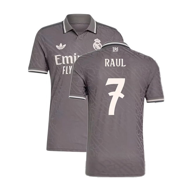 2024-2025 Real Madrid Player Version Third Shirt (Raul 7) — Shop Online