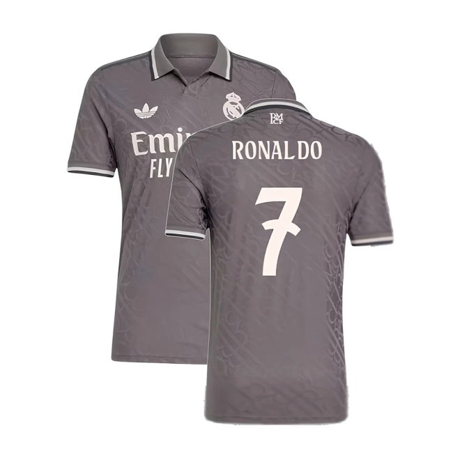 2024-2025 Real Madrid Player Version Third Shirt (Ronaldo 7) — Shop Online