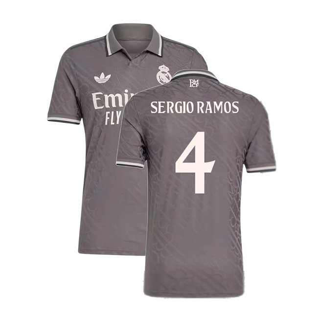 2024-2025 Real Madrid Player Version Third Shirt (Sergio Ramos 4) — Shop Online