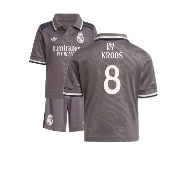 2024-2025 Real Madrid Third Mini Kit (Kroos 8) — Buy Online
