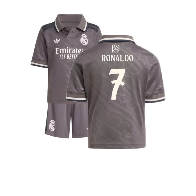 2024-2025 Real Madrid Third Mini Kit (Ronaldo 7) — Buy Online