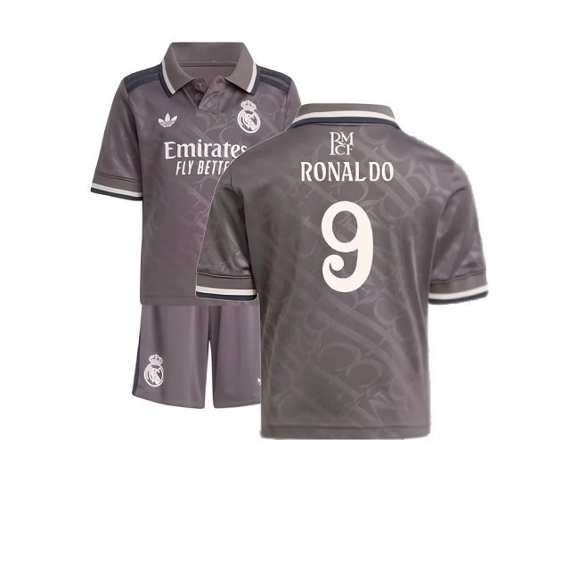 2024-2025 Real Madrid Third Mini Kit (Ronaldo 9) — Shop Now