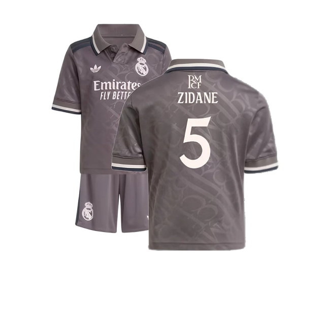 2024-2025 Real Madrid Third Mini Kit (Zidane 5) — Buy Online