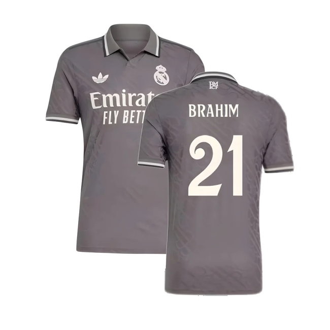 2024-2025 Real Madrid Third Shirt (Brahim 21) — Shop Now