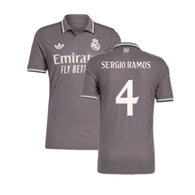 2024-2025 Real Madrid Third Shirt (Sergio Ramos 4) — Buy Now