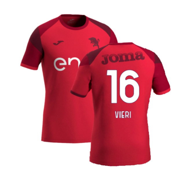 2024-2025 Torino Training Shirt (Red) (Vieri 16) — Shop Now
