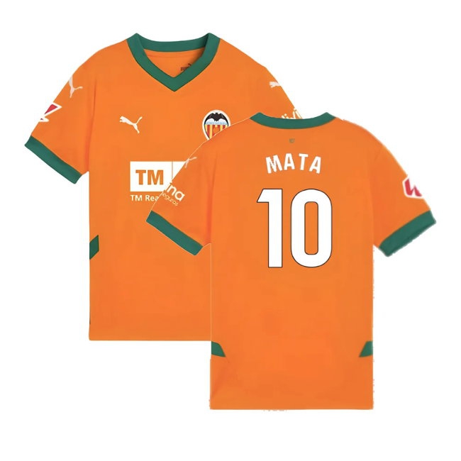 2024-2025 Valencia Third Shirt (Mata 10) — Buy Now