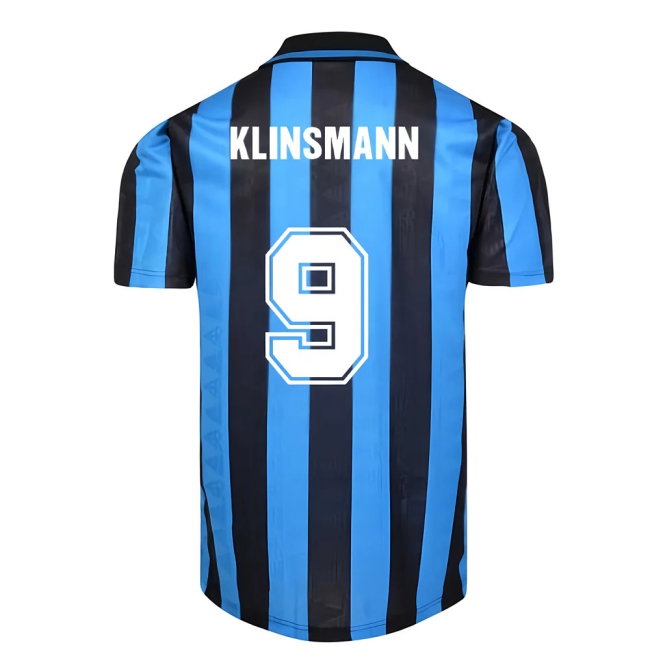 Internazionale 1992 Home Shirt (Klinsmann 9) — Shop Online