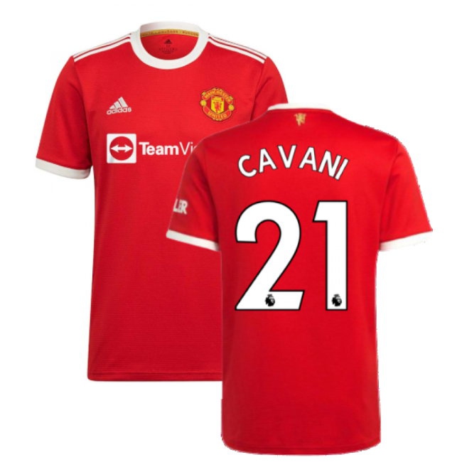 Man Utd 2021-2022 Home Shirt (CAVANI 21) — Buy Now