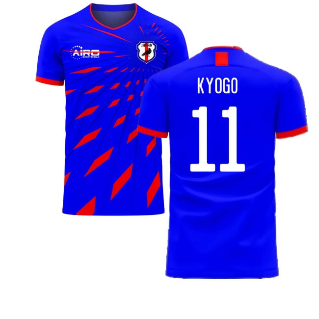Japan 2025-2026 Home Concept Football Kit (Airo) (KYOGO 11) — Buy Online
