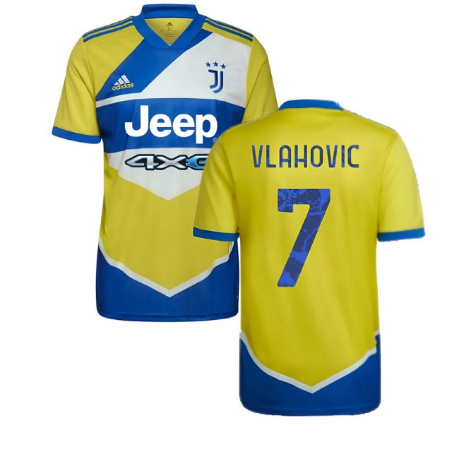 2021-2022 Juventus Third Shirt (VLAHOVIC 7) — Shop Now