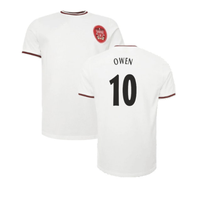 Liverpool Heritage 1997 Ecru Away Tee (OWEN 10) — Buy Online