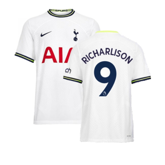 2022-2023 Tottenham Vapor Home Shirt (RICHARLISON 9) — Shop Online