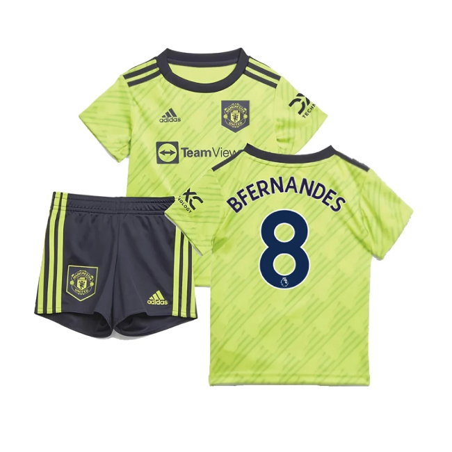 2022-2023 Man Utd Third Baby Kit (B FERNANDES 8) — Shop Online