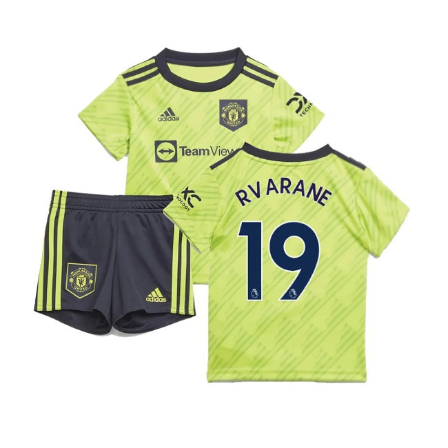 2022-2023 Man Utd Third Baby Kit (R VARANE 19) — Buy Online