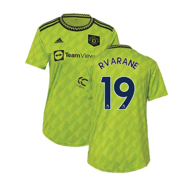 2022-2023 Man Utd Third Shirt (Ladies) (R VARANE 19) — Shop Online