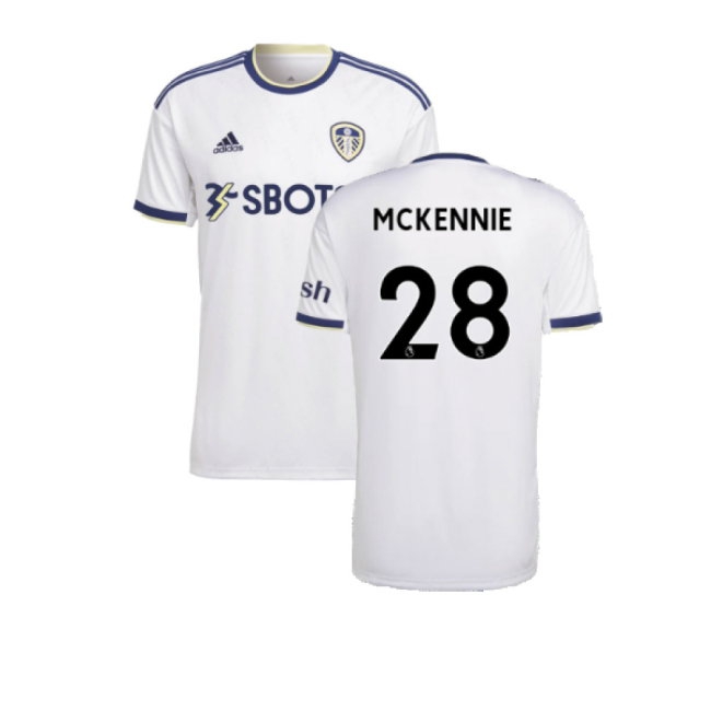 2022-2023 Leeds United Home Shirt (McKennie 28) — Buy Online