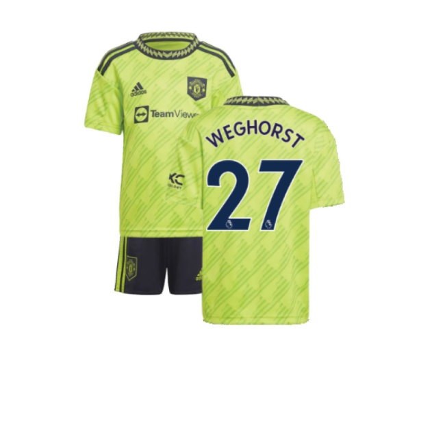 2022-2023 Man Utd Third Mini Kit (Weghorst 27) — Buy Now