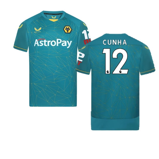 2022-2023 Wolves Away Shirt (Cunha 12) — Shop Now