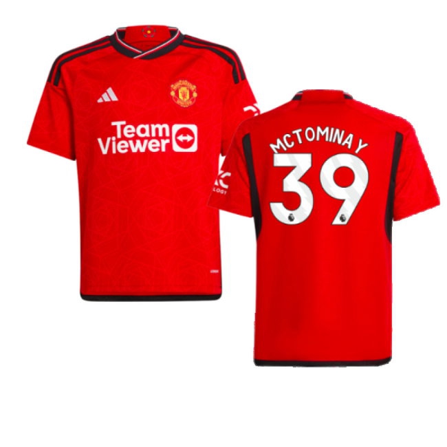 2023-2024 Man Utd Home Shirt (Kids) (McTominay 39) — Shop Now