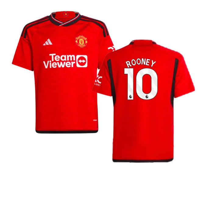 2023-2024 Man Utd Home Shirt (Kids) (Rooney 10) — Shop Online