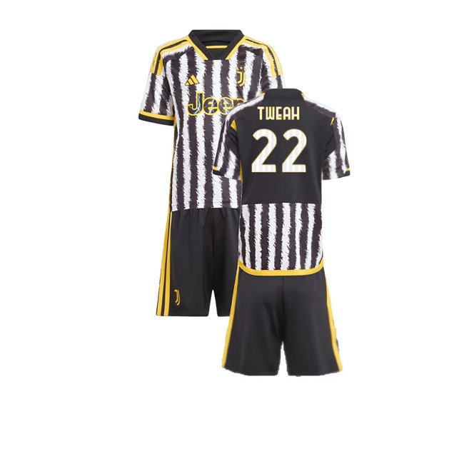 2023-2024 Juventus Home Mini Kit (T Weah 22) — Shop Online