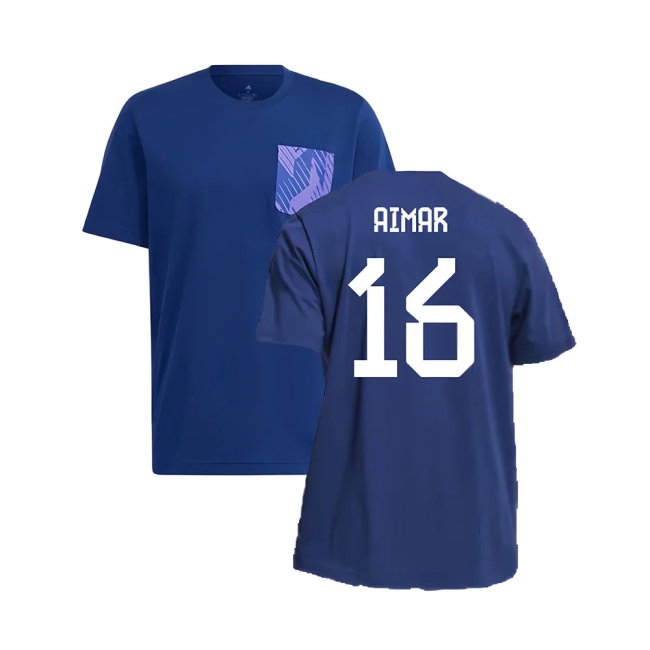 2022-2023 Argentina DNA Graphic Tee (Night Indigo) (AIMAR 16) — Buy Now