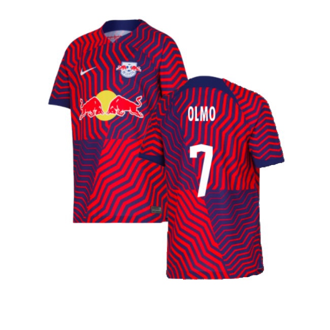 2023-2024 Red Bull Leipzig Away Shirt (Kids) (Olmo 7) — Buy Now