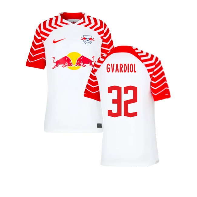 2023-2024 Red Bull Leipzig Home Shirt (Kids) (Gvardiol 32) — Buy Now