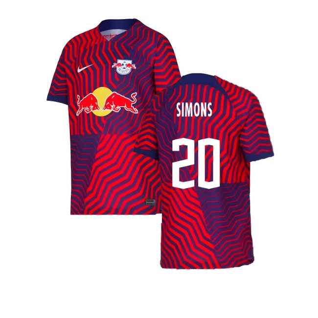 2023-2024 Red Bull Leipzig Away Shirt (Kids) (Simons 20) — Buy Now