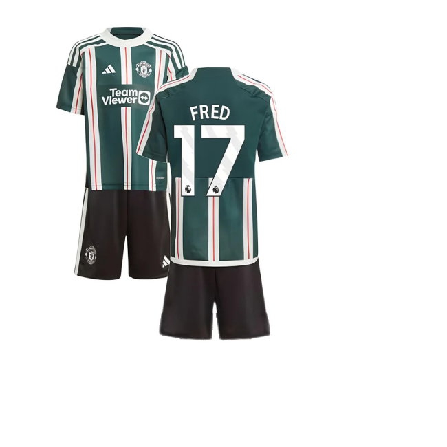 2023-2024 Man Utd Away Mini Kit (Fred 17) — Buy Online