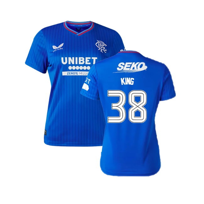 2023-2024 Rangers Home Shirt (Ladies) (King 38) — Buy Online