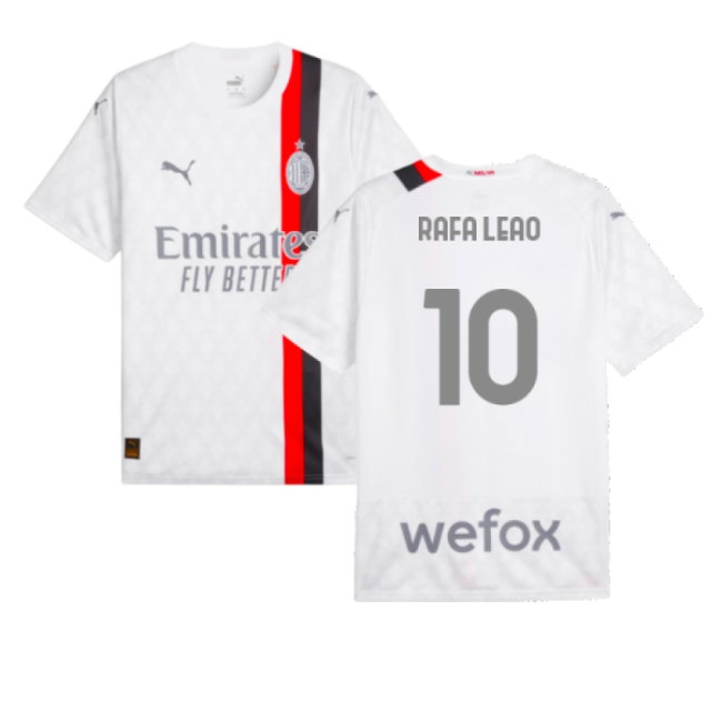2023-2024 AC Milan Away Shirt (Rafa Leao 10) — Buy Online