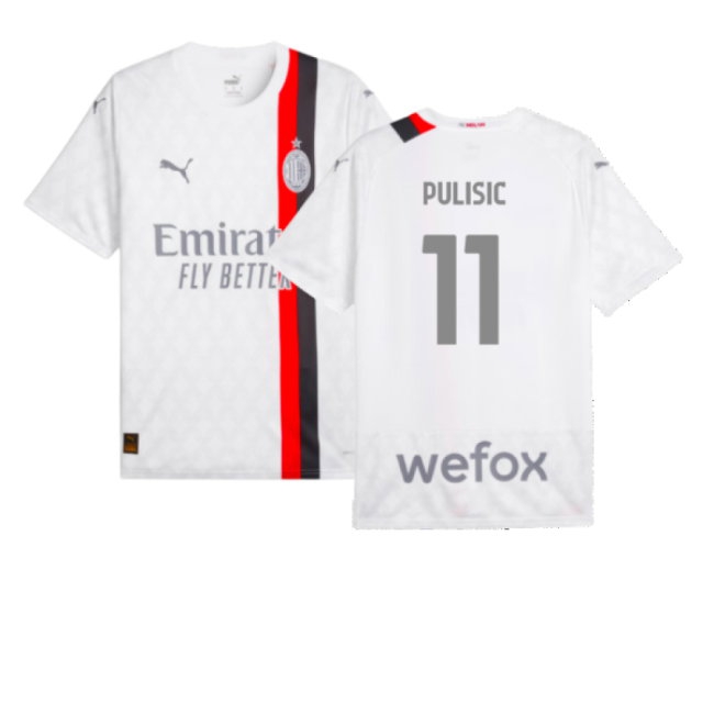 2023-2024 AC Milan Away Shirt (Pulisic 11) — Shop Now