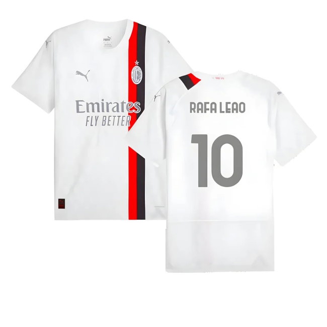 2023-2024 AC Milan Away Player Version Shirt (Rafa Leao 10) — Buy Now