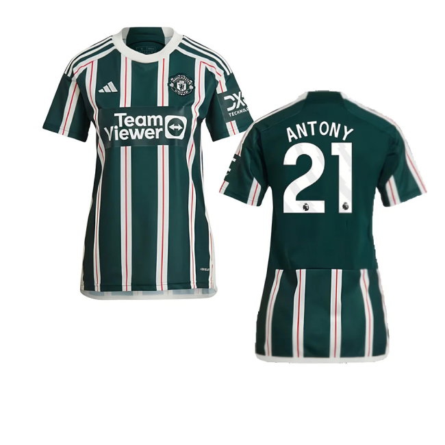 2023-2024 Man Utd Away Shirt (Ladies) (Antony 21) — Buy Online