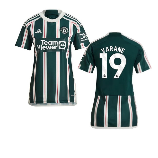 2023-2024 Man Utd Away Shirt (Ladies) (Varane 19) — Shop Online