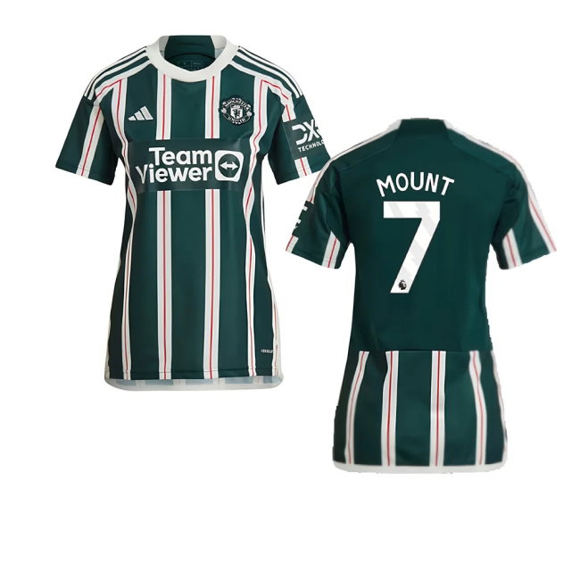 2023-2024 Man Utd Away Shirt (Ladies) (Mount 7) — Shop Online