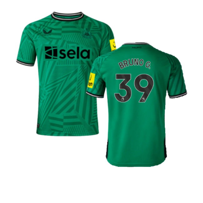 2023-2024 Newcastle United Away Shirt (Bruno G. 39) — Buy Now