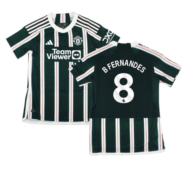 2023-2024 Man Utd Player Version Away Shirt (Ladies) (B Fernandes 8) — Buy Online