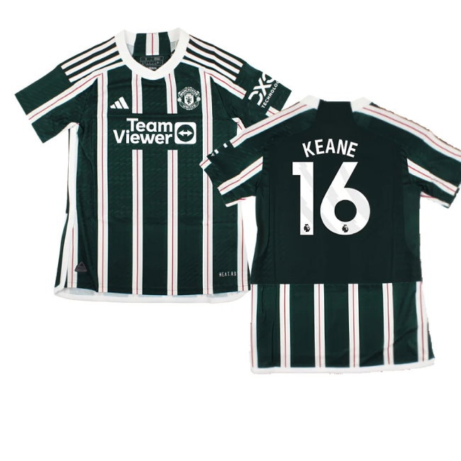 2023-2024 Man Utd Player Version Away Shirt (Ladies) (Keane 16) — Buy Online