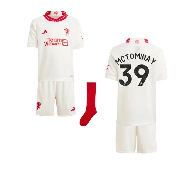 2023-2024 Man Utd Third Mini Kit (McTominay 39) — Buy Online