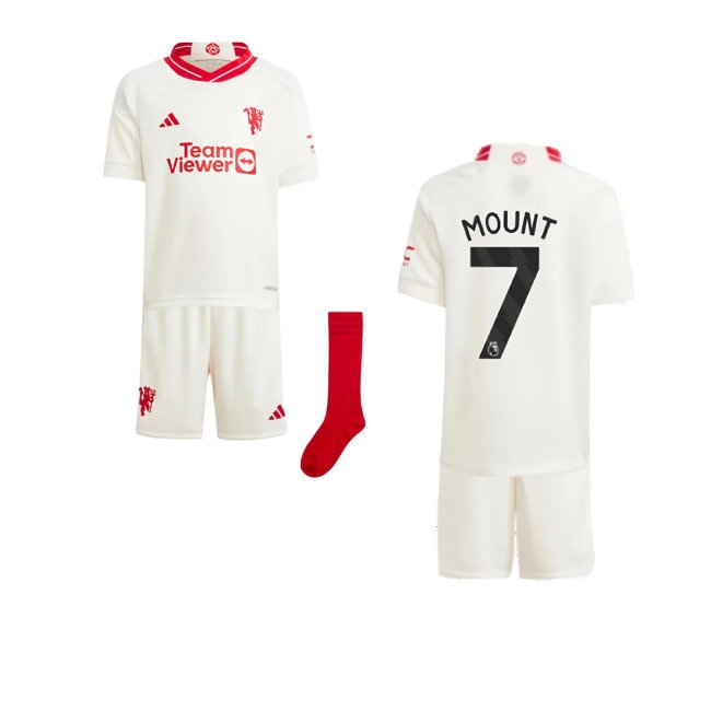 2023-2024 Man Utd Third Mini Kit (Mount 7) — Shop Now