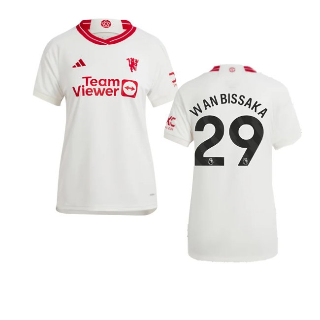 2023-2024 Man Utd Third Shirt (Ladies) (Wan Bissaka 29) — Shop Online