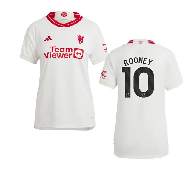 2023-2024 Man Utd Third Shirt (Ladies) (Rooney 10) — Shop Online