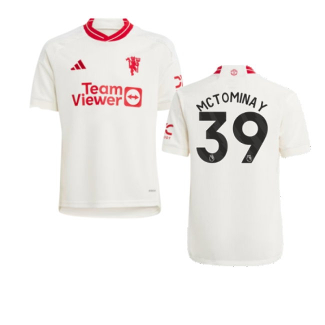 2023-2024 Man Utd Third Shirt (Kids) (McTominay 39) — Shop Now