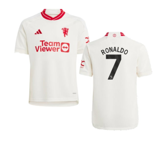 2023-2024 Man Utd Third Shirt (Kids) (Ronaldo 7) — Buy Now