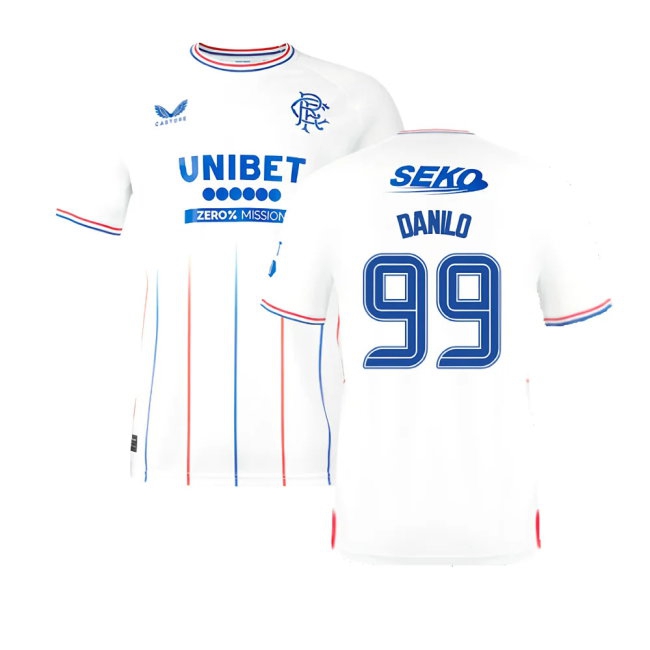 2023-2024 Rangers Away Shirt (Danilo 99) — Shop Now