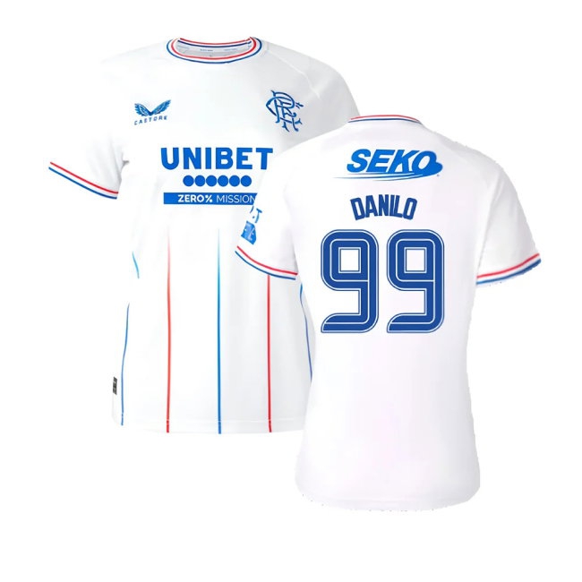 2023-2024 Rangers Away Shirt (Ladies) (Danilo 99) — Buy Online