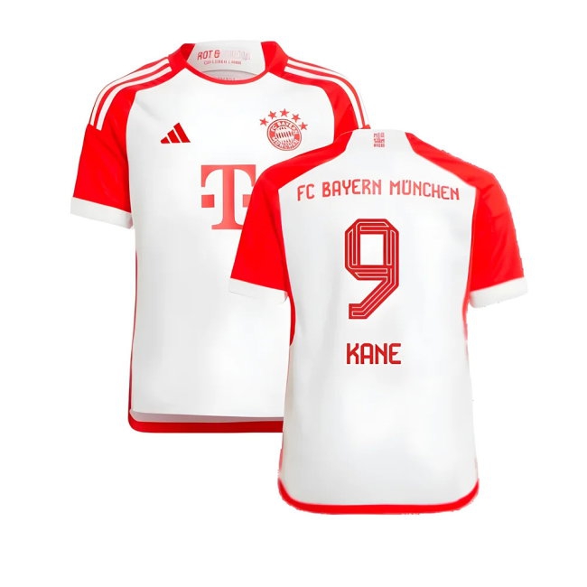 2023-2024 Bayern Munich Home Shirt (Kids) (Kane 9) — Buy Online